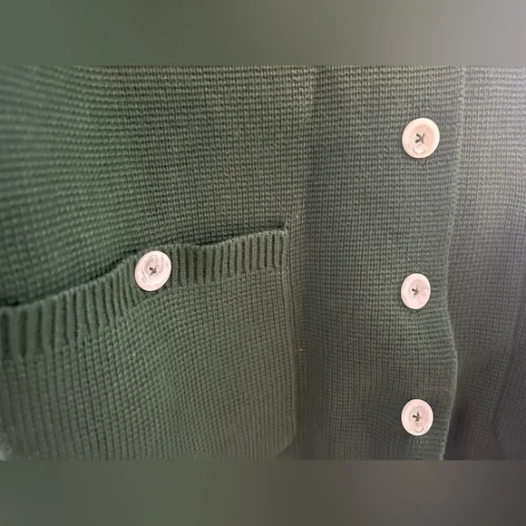 NWT 20/22 Boden Emily Wool Blend Cardigan Hunter Green - Picture 4 of 8